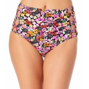 California Waves for Macys Strappy Side Bikini Bottom